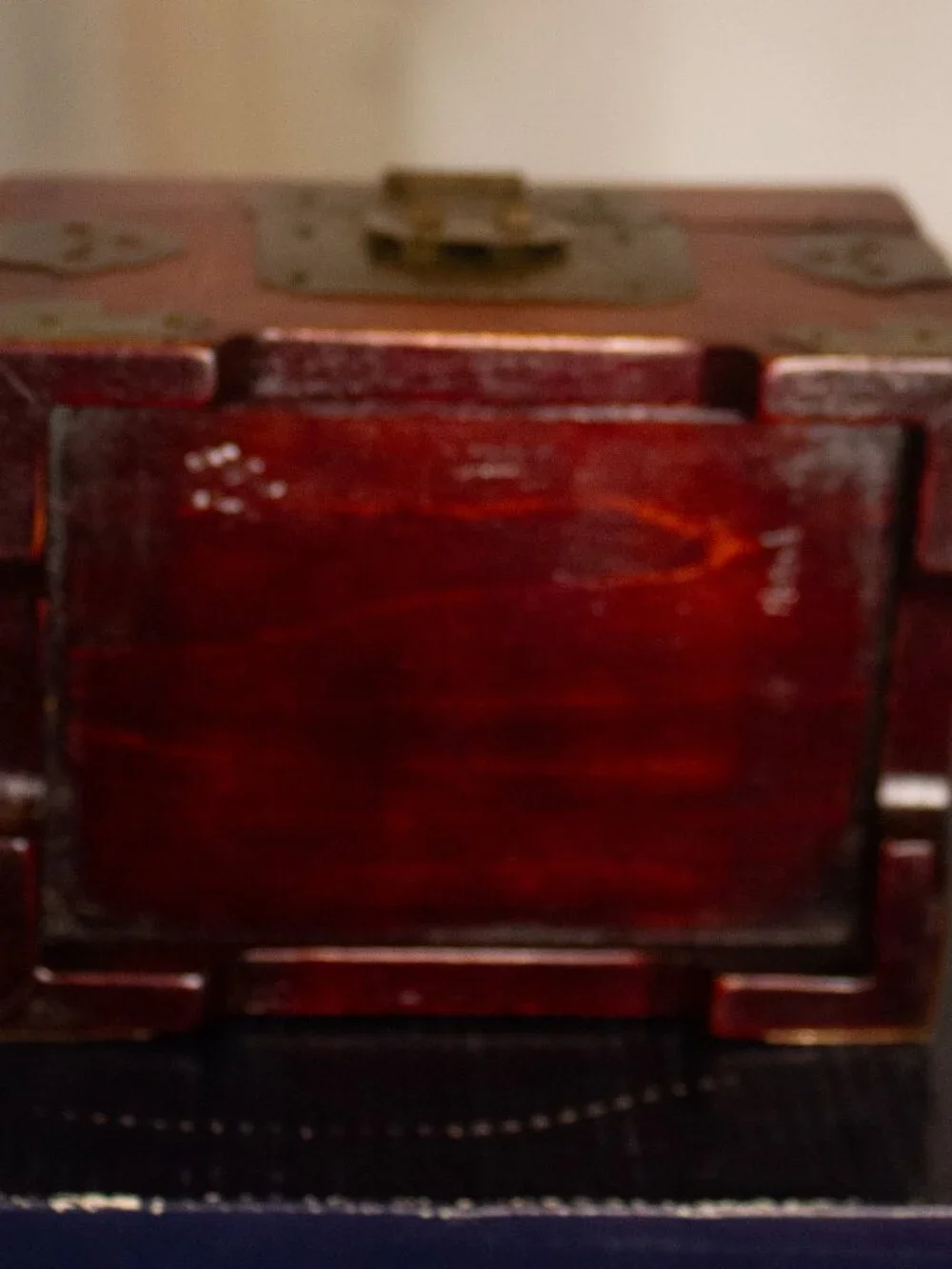 Vintage Jade Inlay Jewelry Box – Brass Hardware